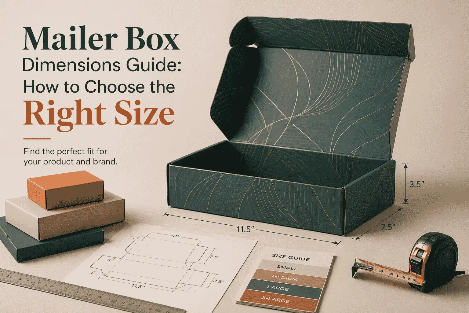 Mailer Box Dimensions Guide: How to Choose the Right Size